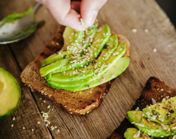 avocado tartine